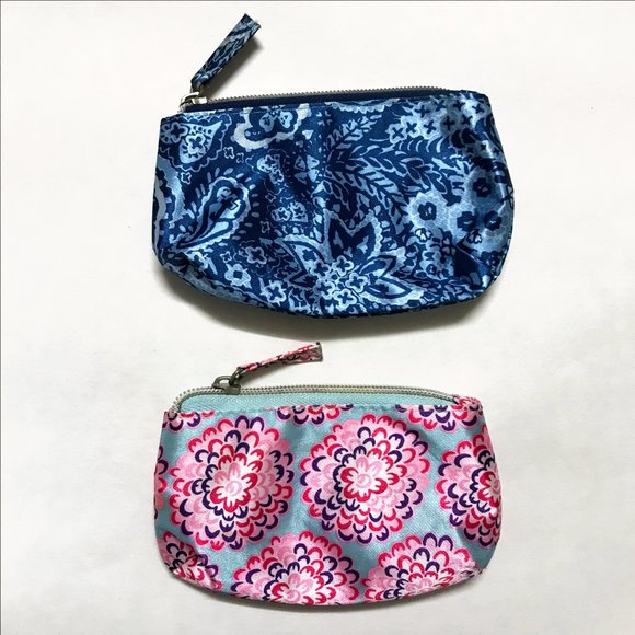 H&M Small Travel Bag Bundle of 2 (Blue + Pink) - Picture 1 of 12